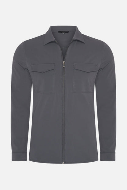 Veste a Poches Grise