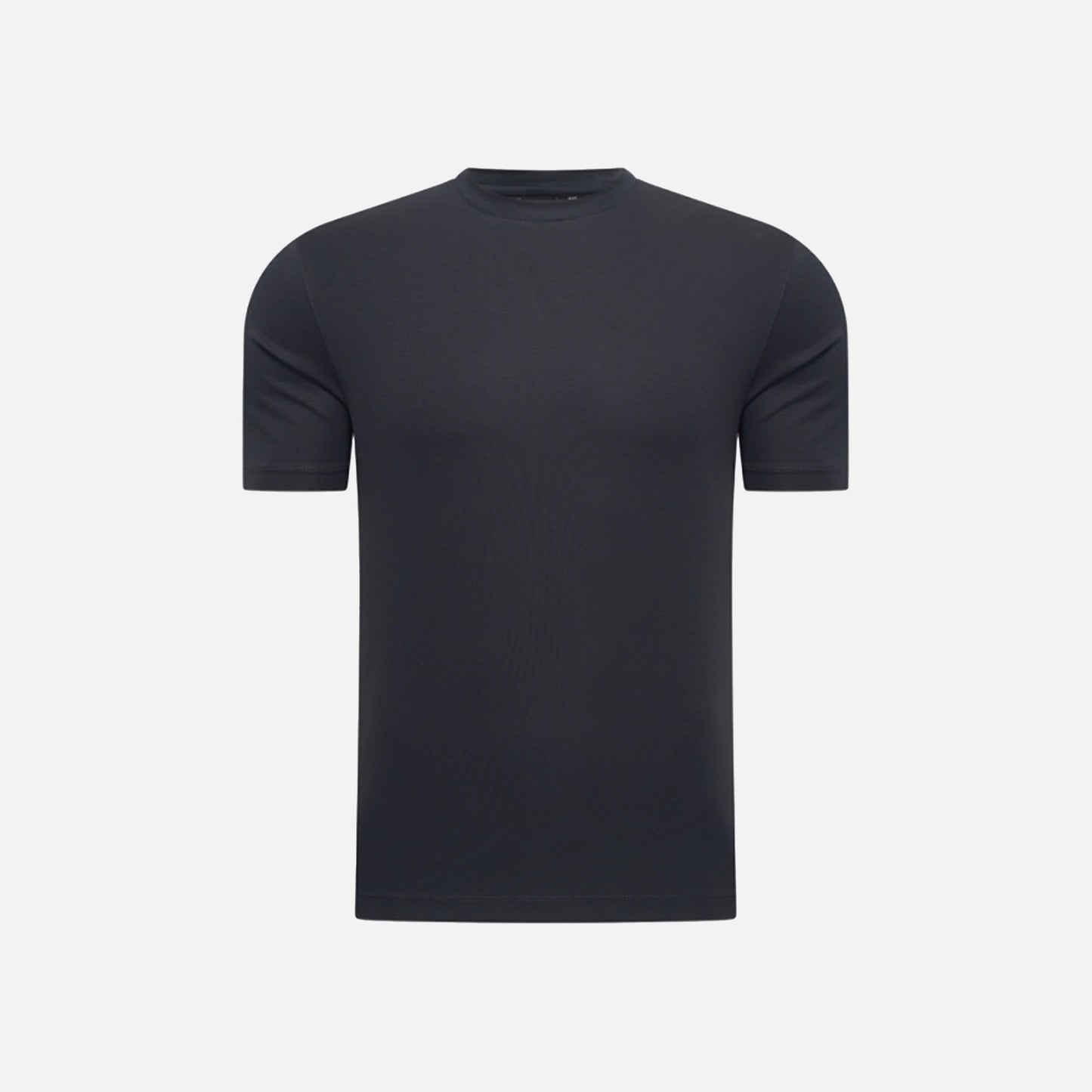 T-shirt Mercerise Signature — Marine