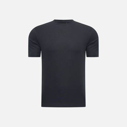T-shirt Mercerise Signature — Marine
