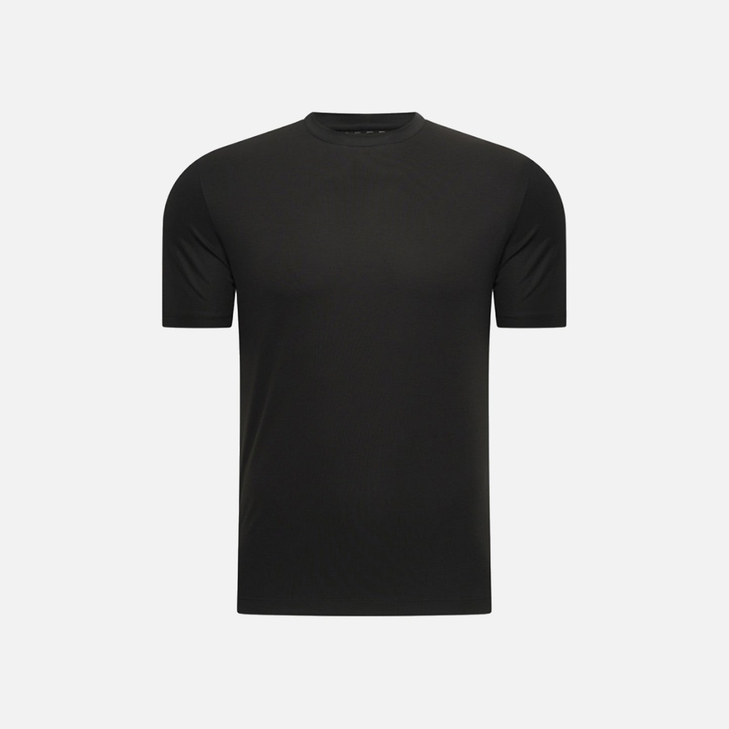 T-shirt Mercerise Signature — Noir