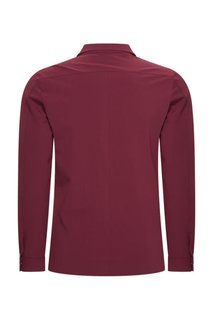 Veste a Poches Burgundy