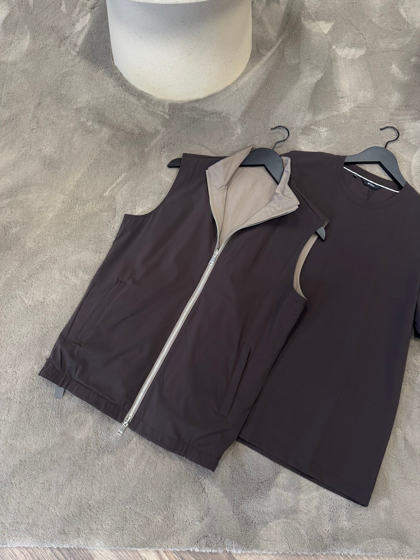 Veste Espresso/Falcon Reversible