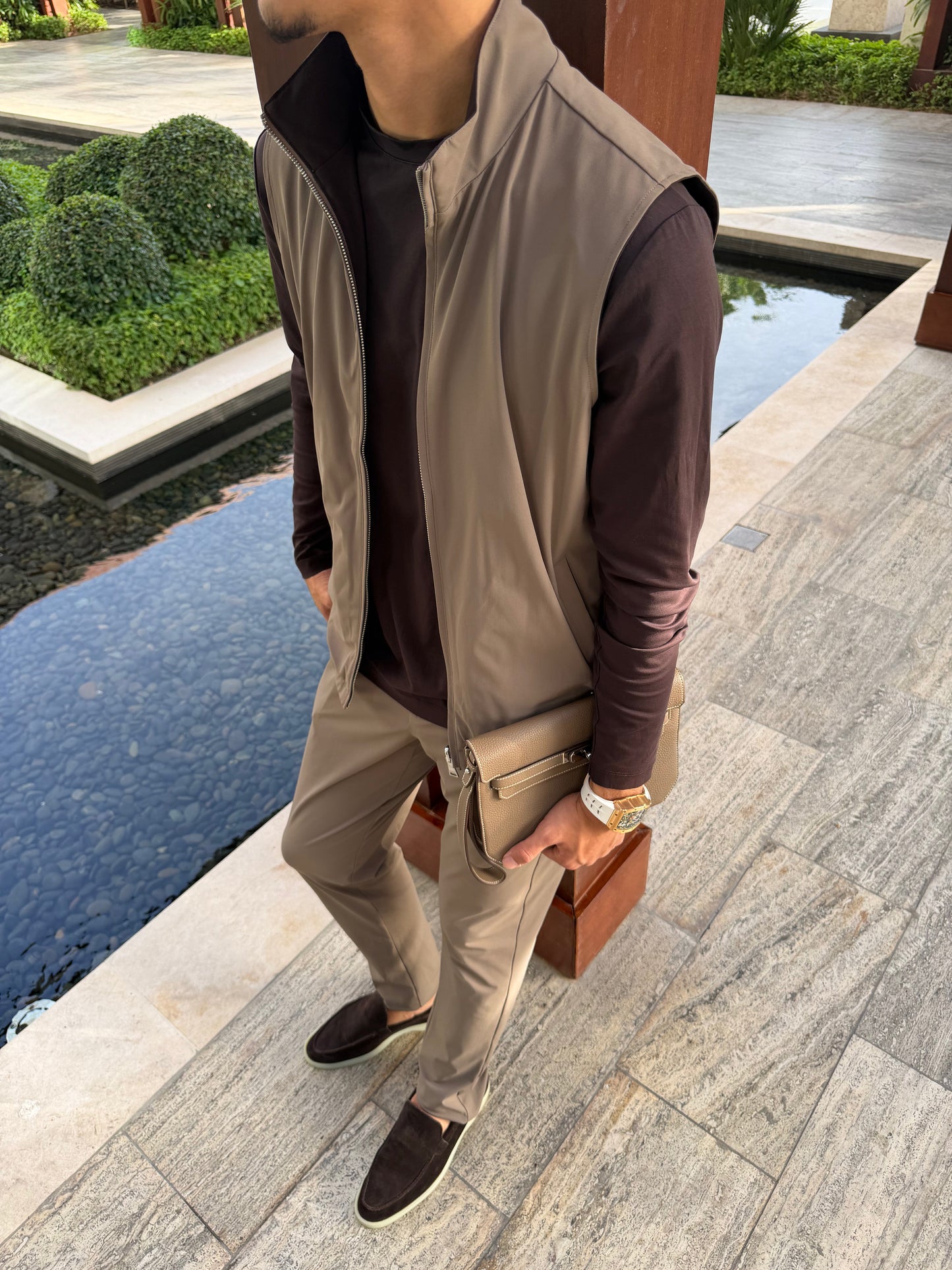 Veste Espresso/Falcon Reversible