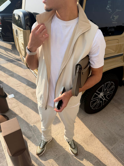Gilet Kith/Beige Reversible
