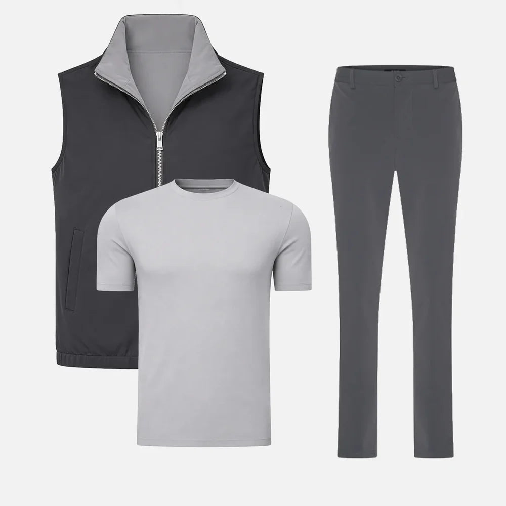 Reversible Set  Dark grey / Light Grey
