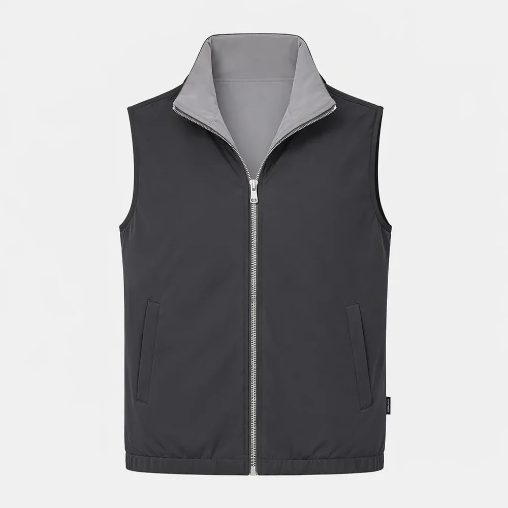 Gilet Dark grey/Light grey Reversible