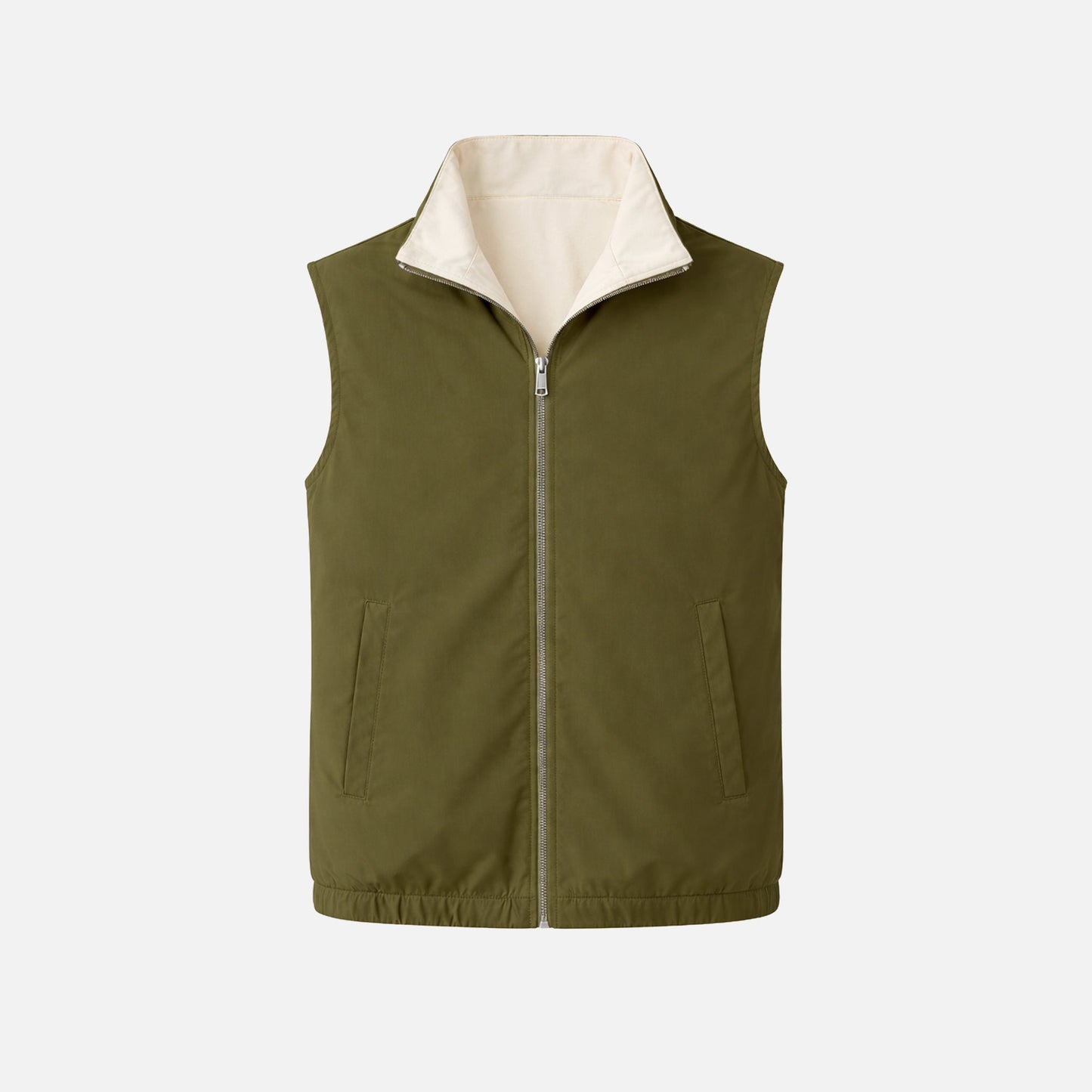 Gilet Olive/Kith Reversible