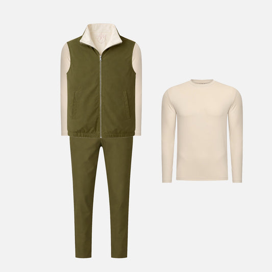 Ensemble 3 Pieces Olive/Kith