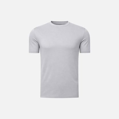 T-shirt Mercerise Signature — Gris
