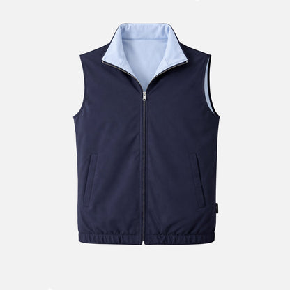 Gilet Marine/Ciel Reversible